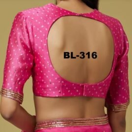 Back Neck Designer Blouse - BL-316