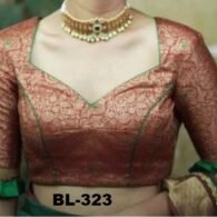 Back Neck Designer Blouse - BL-323