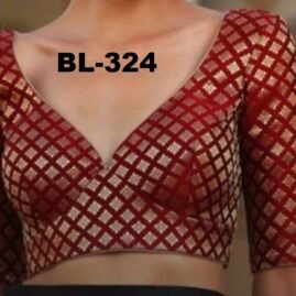 Back Neck Designer Blouse - BL-324