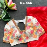 Back Neck Designer Blouse - BL-456